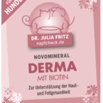 napfcheck Novomineral DERMA mit Biotin zur Unterstützung von Haut und Fell für Hunde – Bild 3