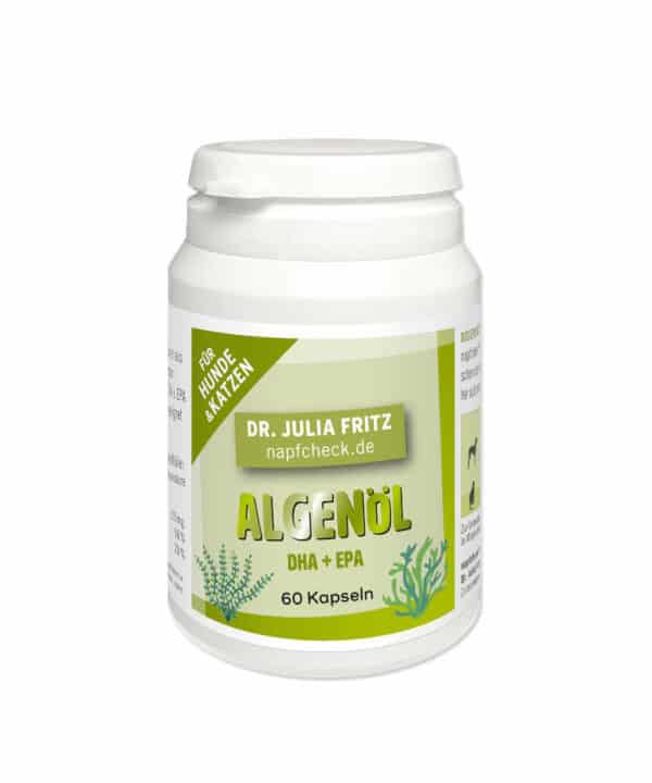 napfcheck Algenölkapseln - Omega 3 für Hunde und Katzen