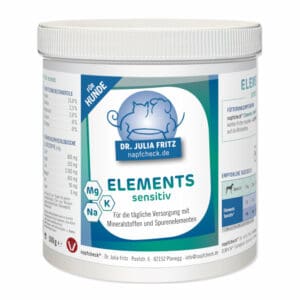 napfcheck Elements sensitiv - Mineralstoffe und Spurenelemente für Hunde