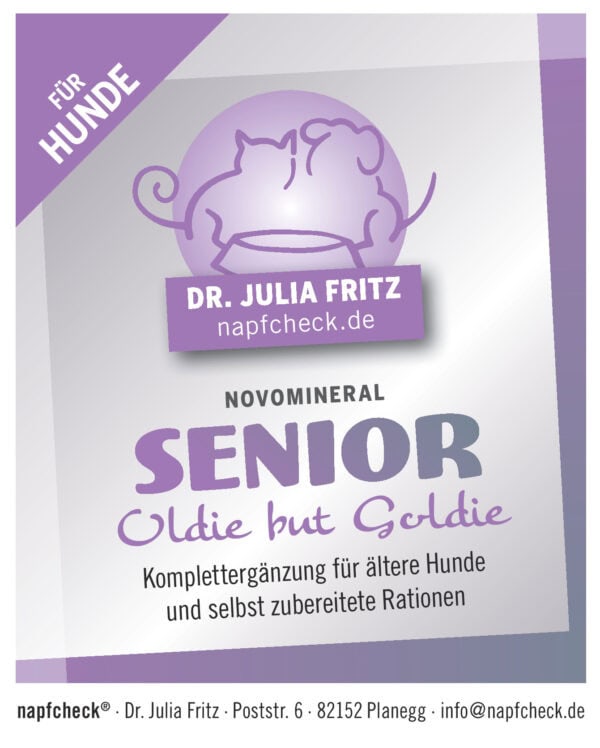napfcheck Novomineral Senior - für ältere Hunde – Bild 2