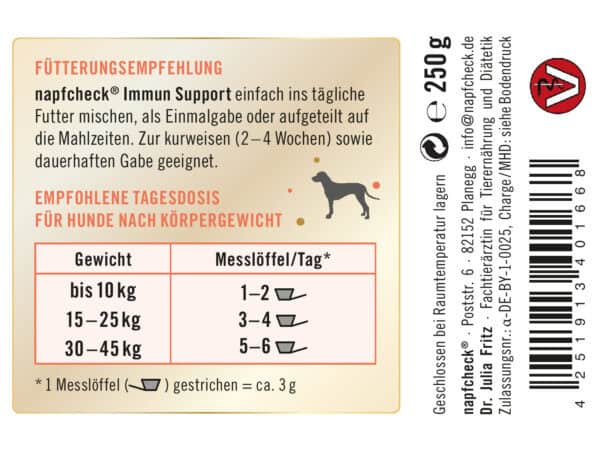 napfcheck Immun Support - für Hunde – Bild 5