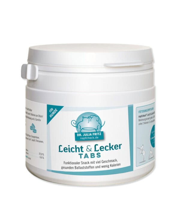 napfcheck Leicht und Lecker Tabs für Hunde - wenig Kalorien, viel Geschmack
