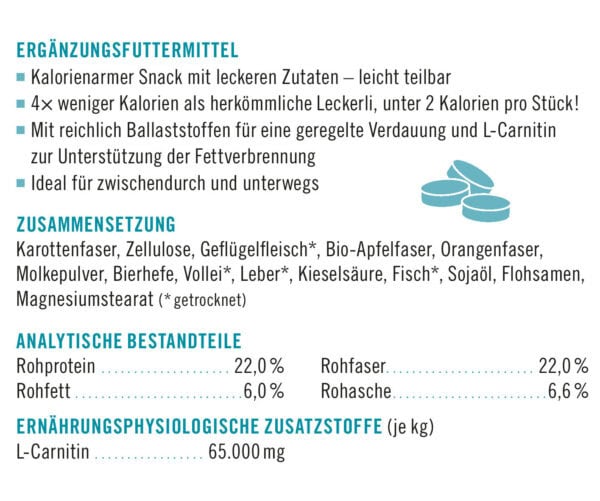 napfcheck Leicht und Lecker Tabs für Hunde - wenig Kalorien, viel Geschmack – Bild 3