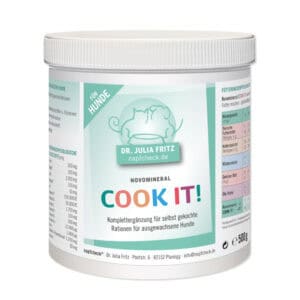napfcheck Novomineral COOK IT - für Hunde